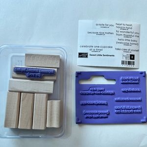 Stamping Up!  Sweet Little Sentiments